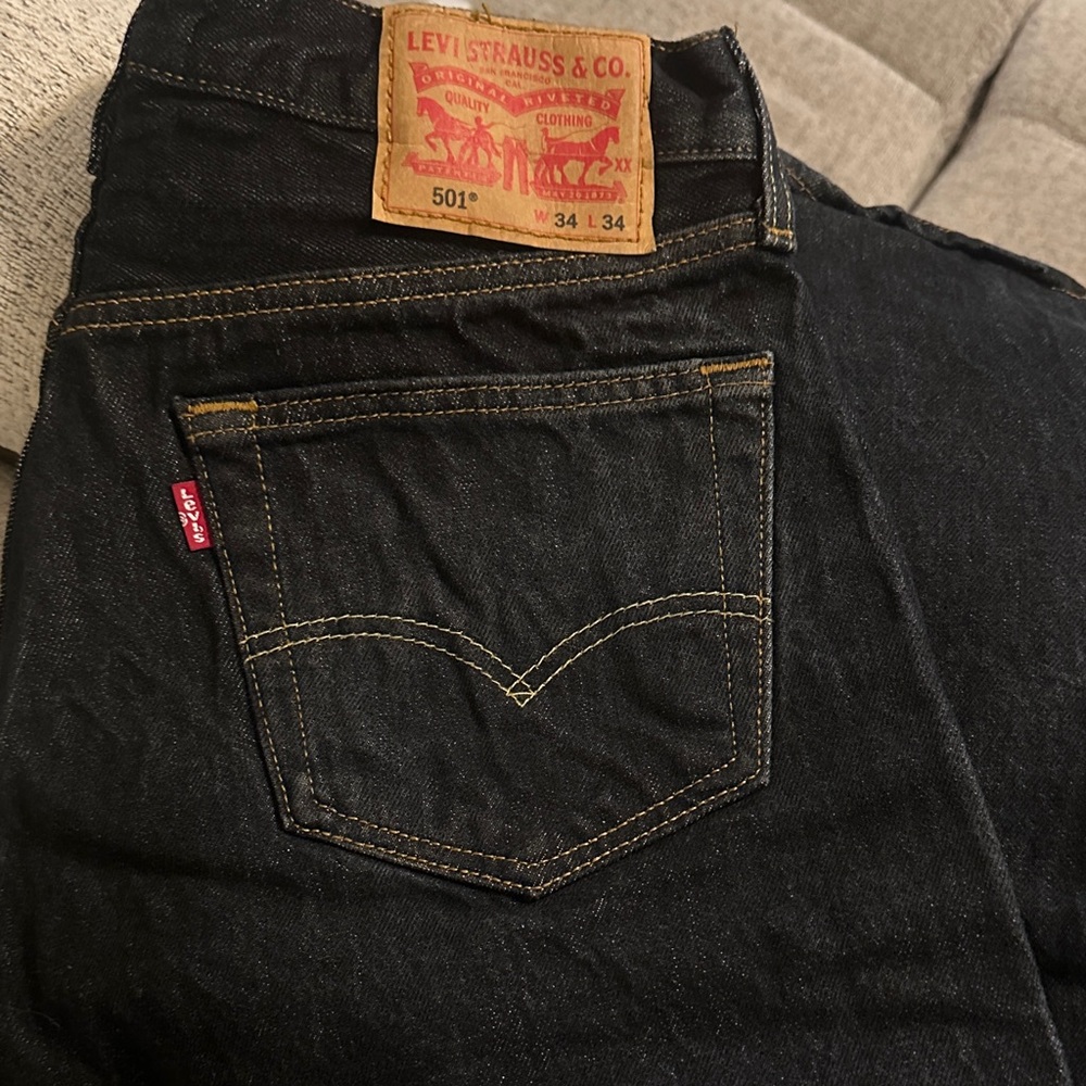 Levi's Men's Dark Denim Jeans